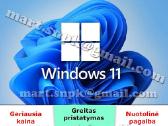 Windows 11 Pro / Home 100% veikimas