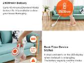 Easine Ilife G80 Belaidis Dulkių siurblys šluota - nuotraukos Nr. 12