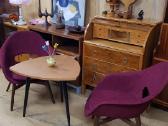 Vintažiniai mid century autoriniai foteliai - nuotraukos Nr. 3