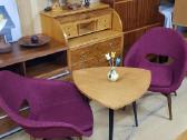 Vintažiniai mid century autoriniai foteliai - nuotraukos Nr. 7