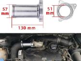 Audi VW skoda egr delete atjungimo rinkinys 57mm - nuotraukos Nr. 3