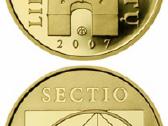 10 Litų moneta, Aušros vartai, Lietuva, auksas