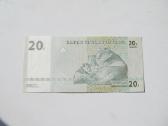 20 franku , Kongas , 2003 unc liūtas - nuotraukos Nr. 2
