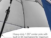 Sport-brella Premiere Blue paplūdimio skėtis. - nuotraukos Nr. 5