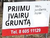 Priimu gruntą Raudondvaryje