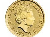 1/10 oz (3.11 g) auksinė moneta Britannia, 2022 - nuotraukos Nr. 2