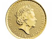 1/4 oz (7.78 g) auksinė moneta Britannia, 2022 - nuotraukos Nr. 2