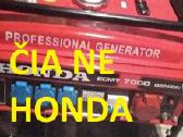 Ne Honda generatorius - nuotraukos Nr. 3