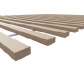 Lovos grotelės dvigubai stipresnes masyvas 100x200