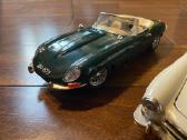 Modeliai 1:18 Jaguar E Type porsche 356b mercedes - nuotraukos Nr. 4