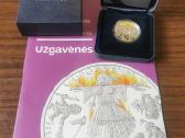 5 eur sidabrinė moneta skirta Užgavėnėms - nuotraukos Nr. 2