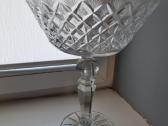 Krištolinė vaza indas aukštis 33cm - nuotraukos Nr. 3