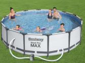 Karkasinis basebestway Steel Pro Max Set 366х100cm