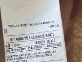 Benetton žakardinis paltukas 120cm - nuotraukos Nr. 3