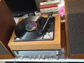Geras retro komplėktas vinilo mėgėjams .dual, ferg