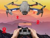 Wise dronas su dviejomis kameromis 8k, GPS ir WiFi