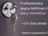 Profesionalus spynų keitimas ir remontas Kaune