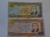 Turkmenistano banknotai.unc