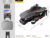 Dronas R101 4k su GPS kamera 20min skrydžio - nuotraukos Nr. 2