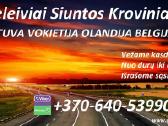 Keleiviai-siuntos Vokietija Olandija Belgija
