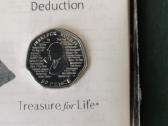 D.britanija 50 pence 2019m Sherlock Holmes Bu - nuotraukos Nr. 2