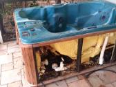 Taisau superku remontuoju lauko jacuzzi dziakuzi