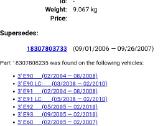 Bmw e65 e60 e61 E90 E70 530d 525d dpf filtras. - nuotraukos Nr. 4
