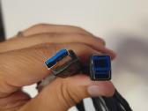 Usb 3.0 kabelis Type-a to Type-b (1.8m ilgio)