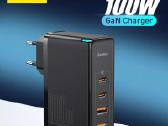 Baseus 100 W Gan 2 pro pakrovejas