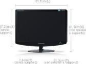 Monitorius Samsung 2232bw - nuotraukos Nr. 2
