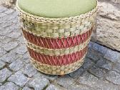Vintažinis mid century pintas pufas-daiktadėžė - nuotraukos Nr. 7