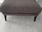 Triviete sofa su foteliu ir pufu - nuotraukos Nr. 3