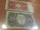 Reti 1922 m.banknotai 10,25 rubliai (rusija)