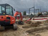 Žemės kasimo darbai mini ekskavatorium alytus