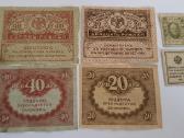 Cariniai banknotai + 2 carines markutes aleksandro