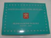 Proof Euro kolekcinių monetų Vatican 2017,2019 - nuotraukos Nr. 3