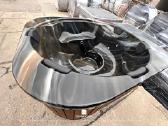 "Marble" akrilinis kubilas, integruota krosnelė - nuotraukos Nr. 7