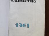 ,Kino mėgėjo kalendorius, 1961m. - nuotraukos Nr. 3