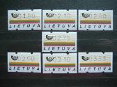 Lietuva 1998 Pasto automatu zenklai (atm) sv98n
