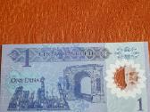 Libija 1 Dinaras 2019m. Unc