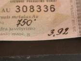 750 pr sertifikuotas žiedas su briliantais - nuotraukos Nr. 11