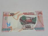 Madagaskaras 500 Ariarių 2017m. Unc