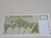 Slovėnija 1 Tolaras 1990m. Unc