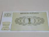 Slovėnija 1 Tolaras 1990m. Unc - nuotraukos Nr. 2