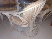 Bambuko dvisede sofa, du foteliai - nuotraukos Nr. 2
