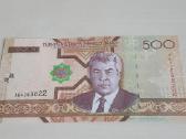 Turkmenistanas 500 Manatų 2005m. Unc