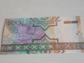 Turkmenistanas 500 Manatų 2005m. Unc - nuotraukos Nr. 2