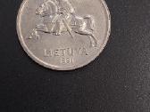 2 litai 1991 metų - nuotraukos Nr. 2