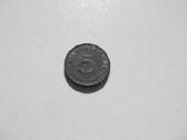 5 reichspfennig , Vokietija , 1942 A