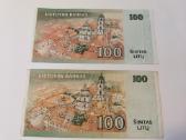 2000 ir 2007 metų 100 litų banknotai ( 2 vnt) ! - nuotraukos Nr. 2